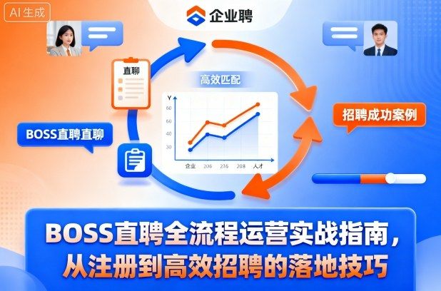 『精品课程』BOSS直聘全流程运营实战指南，从注册到高效招聘的落地技巧-智扬星海
