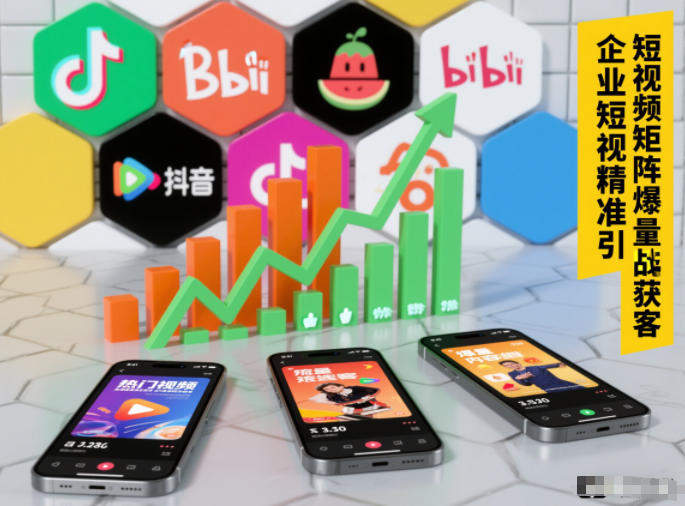 『精品课程』企业短视频精准引流矩阵获客,短视频矩阵爆量战法-智扬星海